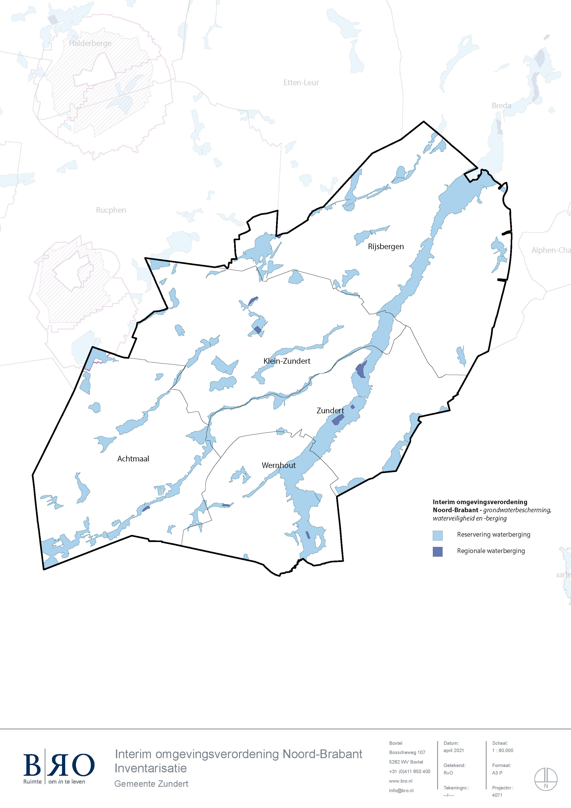 Grondwaterbescherming, waterveiligheid en -berging